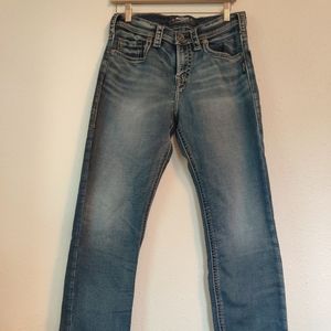 Silver Grayson Jeans Straight Leg 30x32